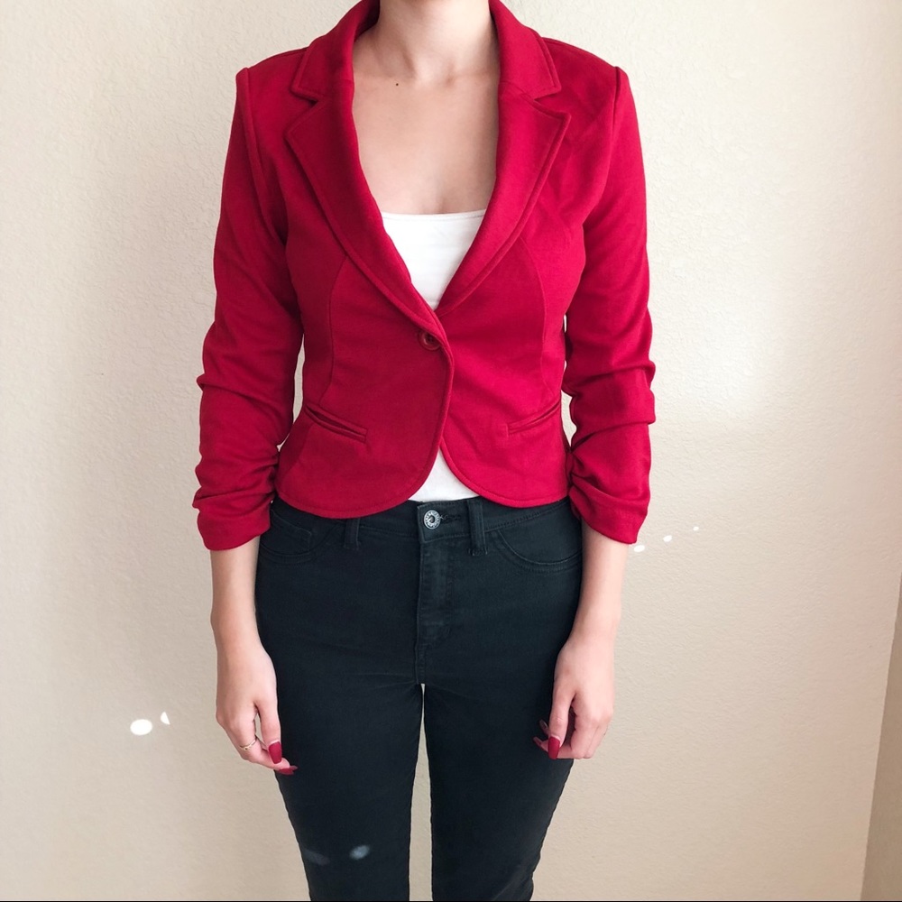 Red Blazer - Picture 2 of 4